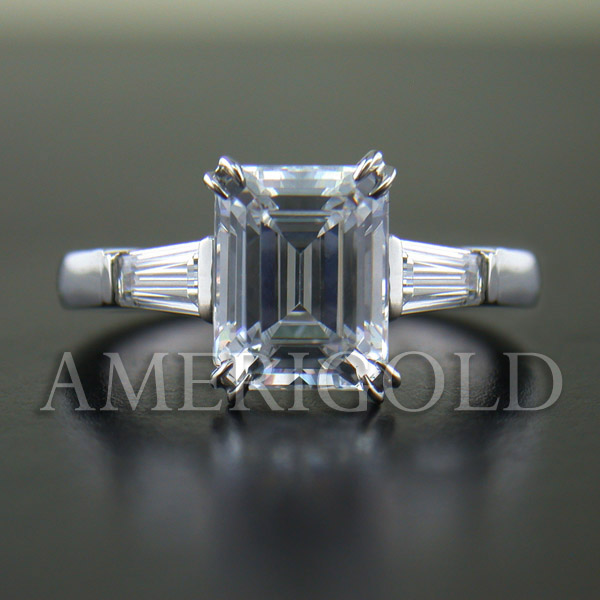 Engagement Diamond Three Stone Ring