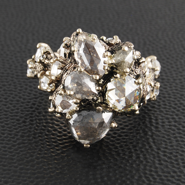 Old Cut Diamond Ring